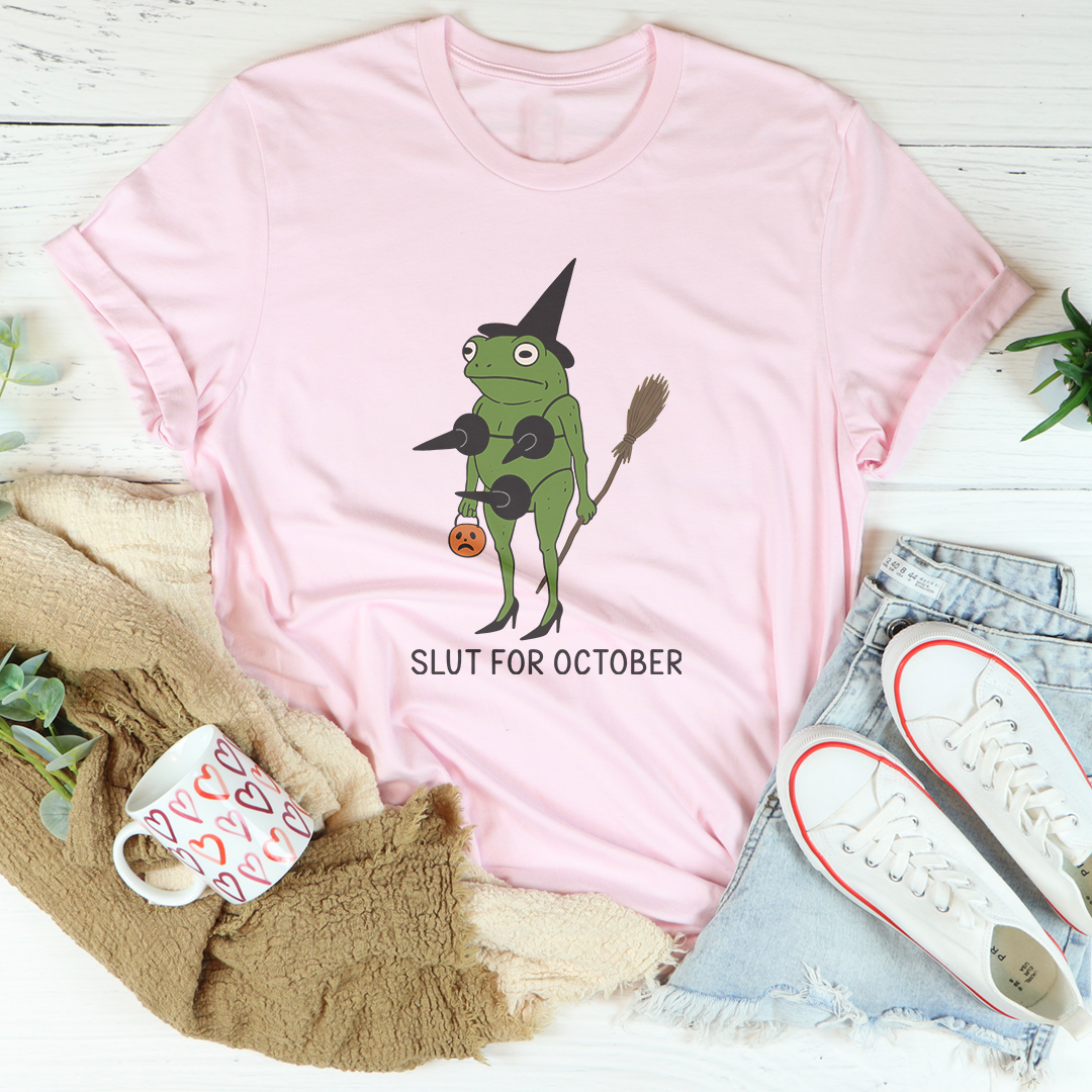 Funny Witch Frog Tee