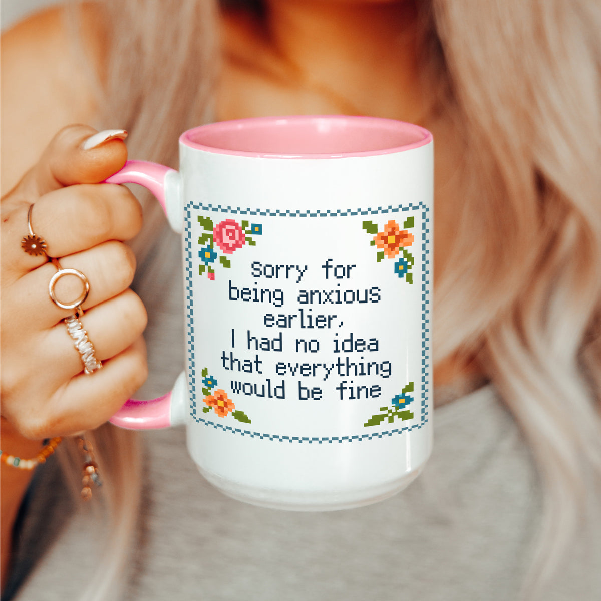 Sorry For Being Anxious Earlier Mug