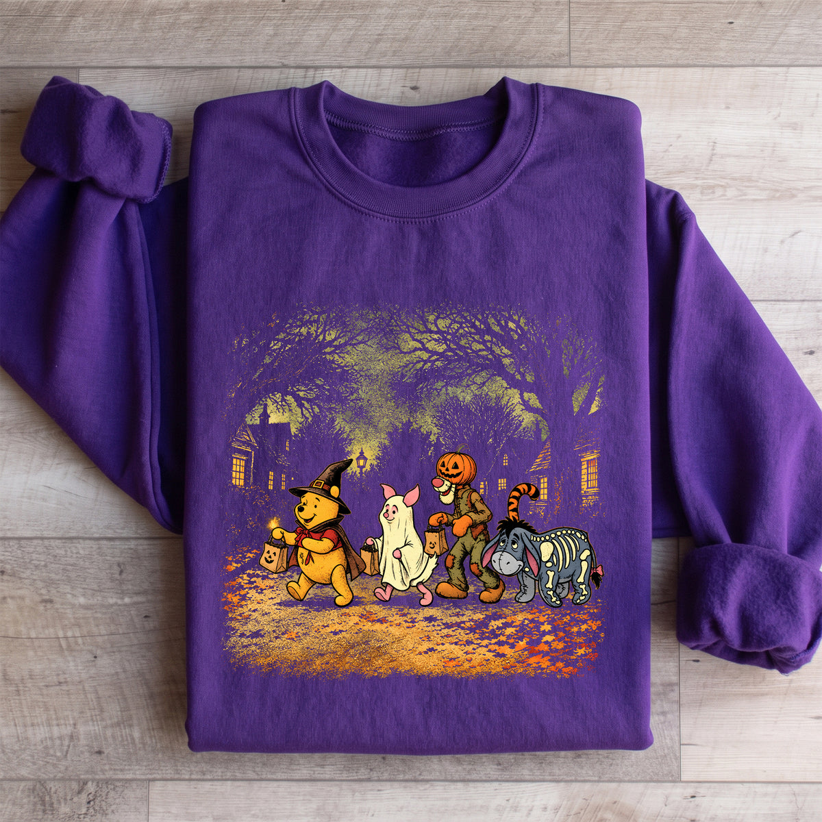 Sudadera vintage de Winnie the Pooh para Halloween