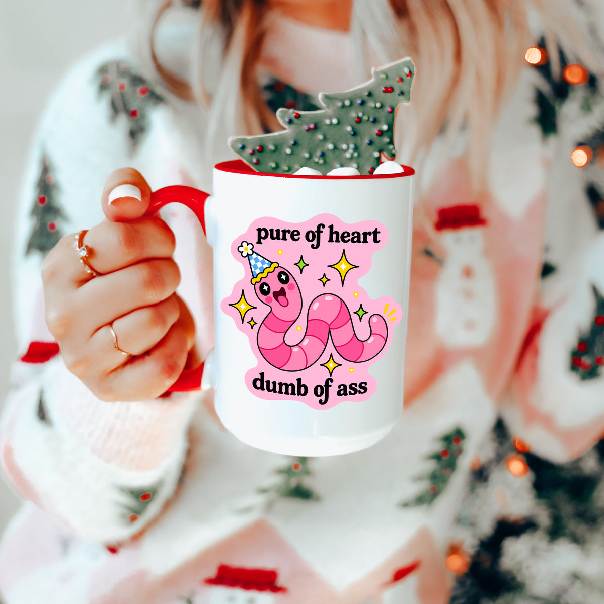 Pure Of Heart Dumb Of A* Mug