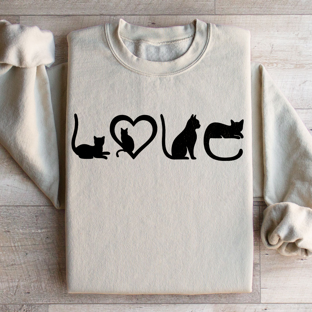 Cat Love Sweatshirt