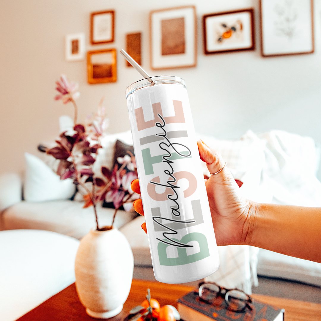 Personalized You Are The Sister I Got To Choose Bestie Tumblers