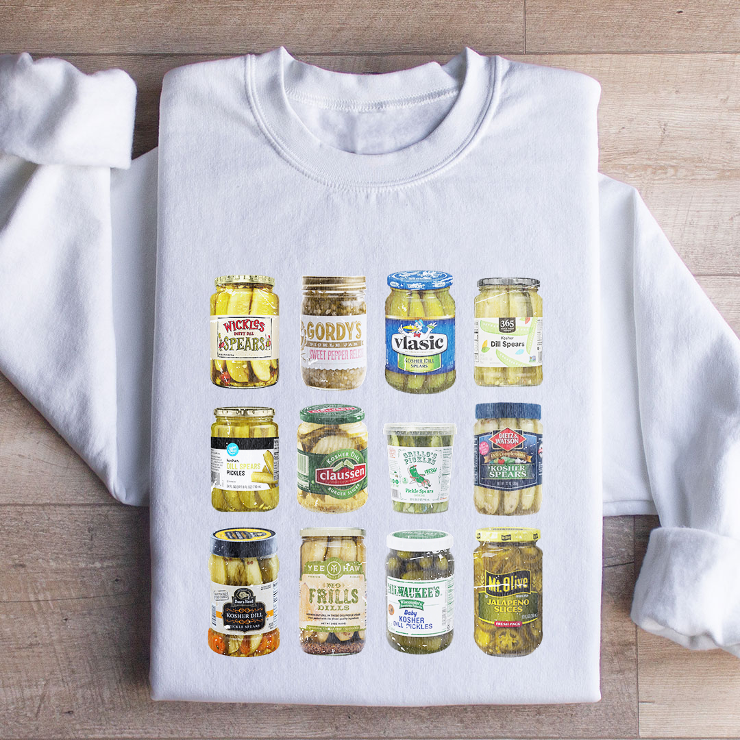 Vintage Canned Pickles Sweatshirt