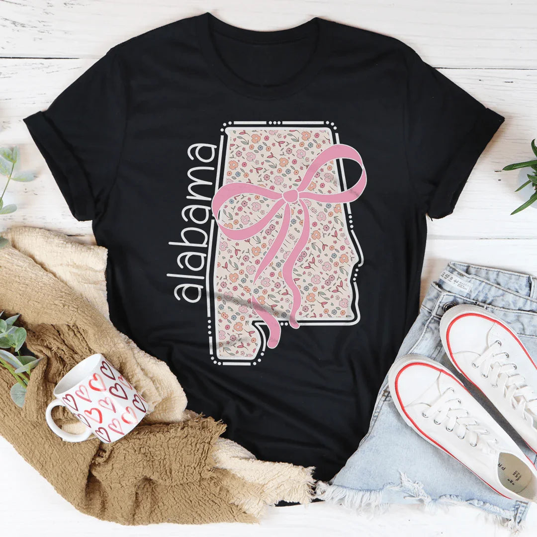 Alabama Tee Black Heather / S Peachy Sunday T-Shirt