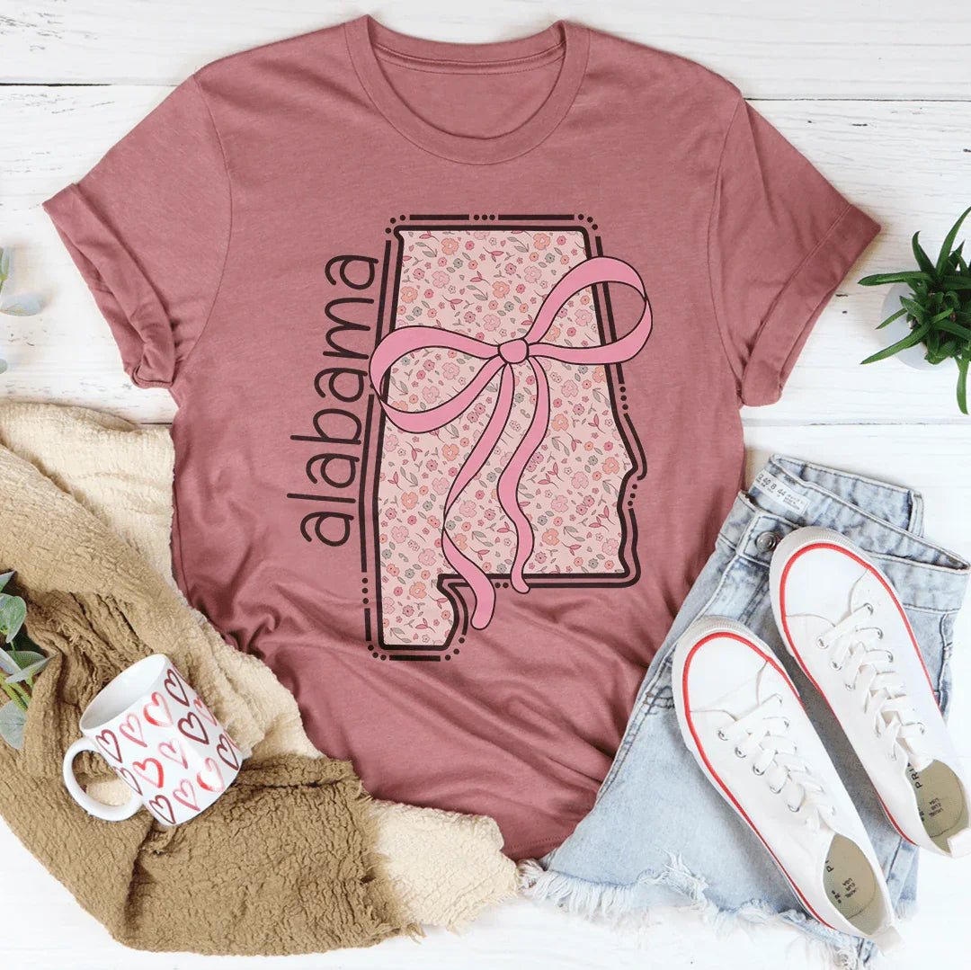 Alabama Tee Mauve / S Peachy Sunday T-Shirt