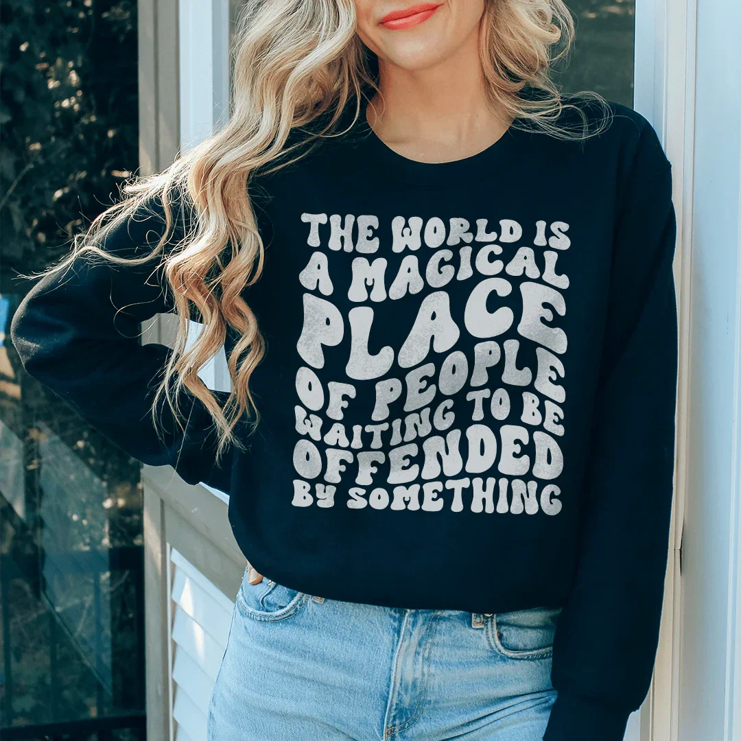 As Punchy As It Gets Sweatshirt Black / S Peachy Sunday T-Shirt