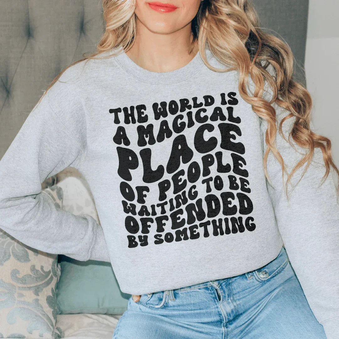 As Punchy As It Gets Sweatshirt Sport Grey / S Peachy Sunday T-Shirt