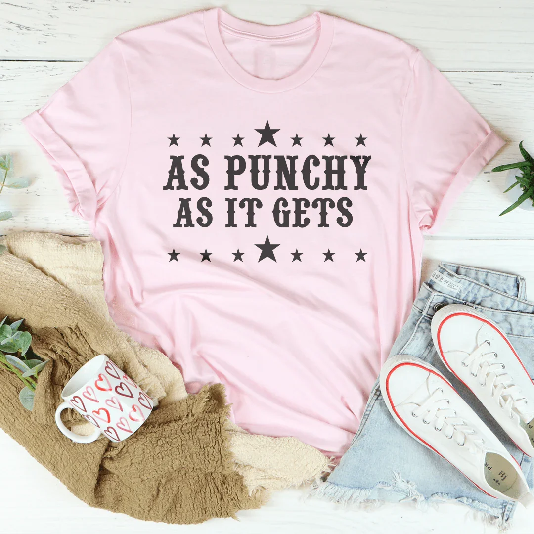 As Punchy As It Gets Tee Peachy Sunday T-Shirt
