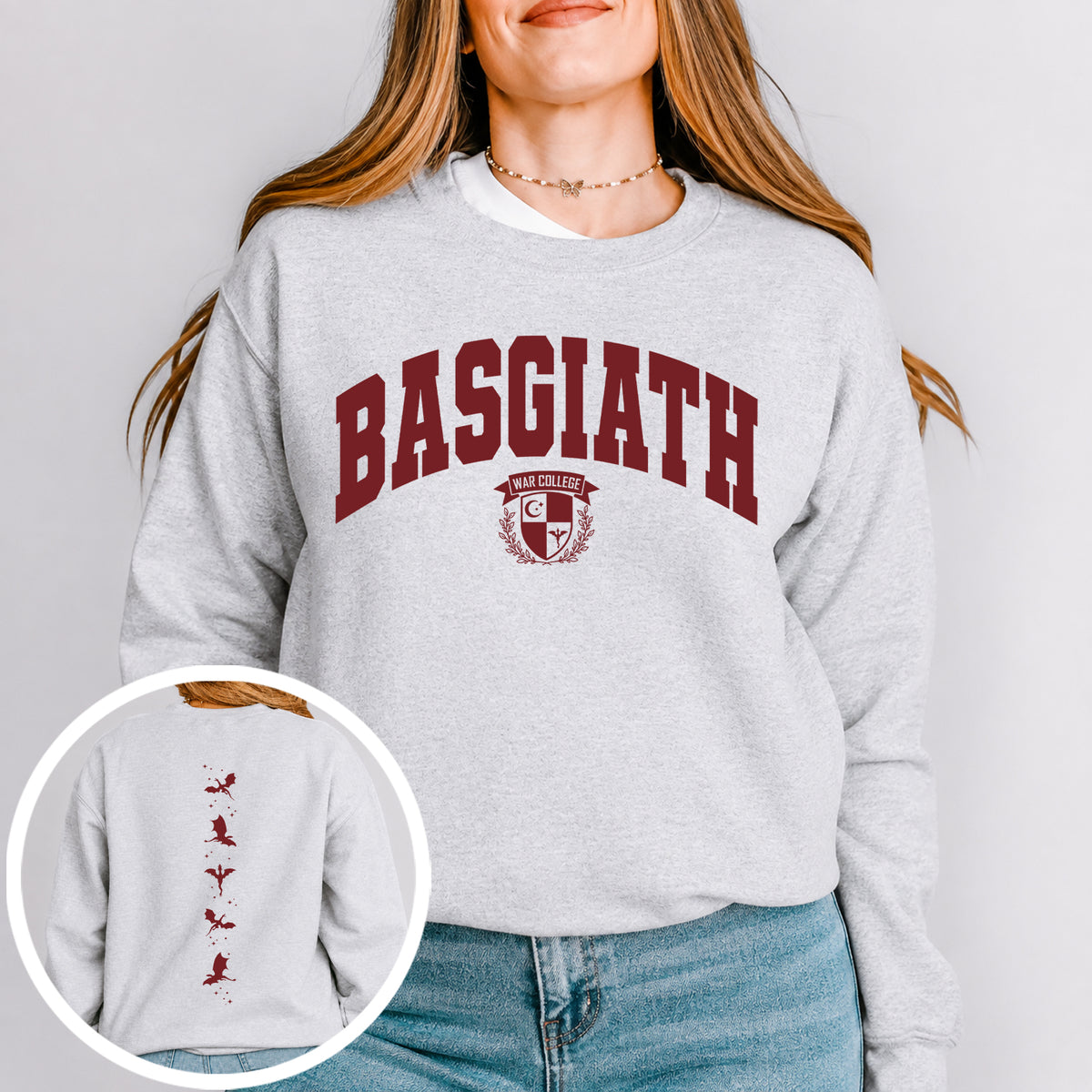 Sweatshirt der Basgiath-Kriegsakademie