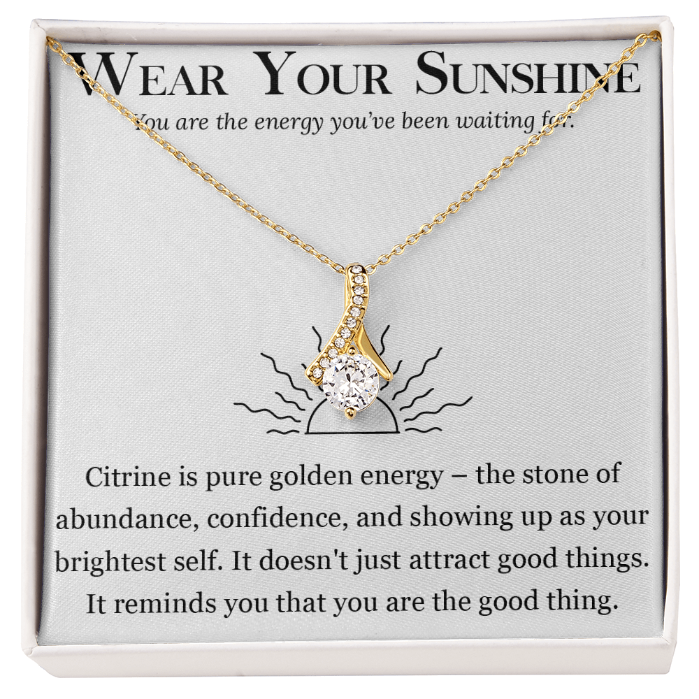 Schmuck mit „Wear You Sunshine“