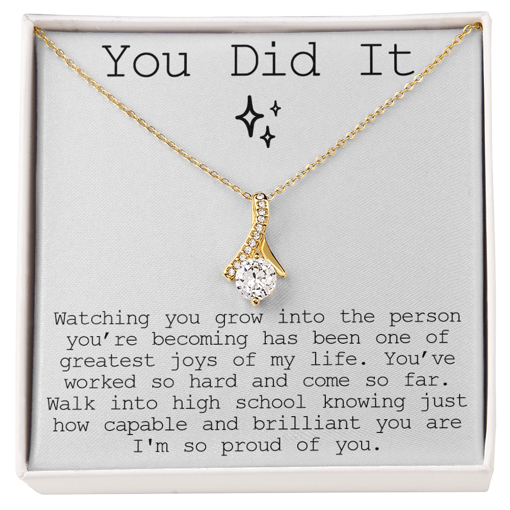 You Did It Starting High School Jewelry