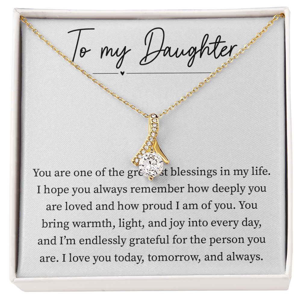 To My Daughter Jewelry