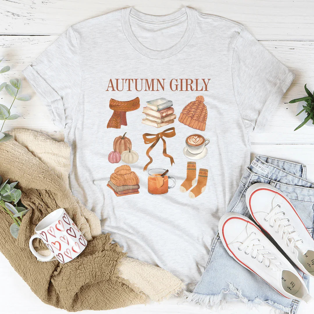 Autumn Girly Tee Ash / S Peachy Sunday T-Shirt