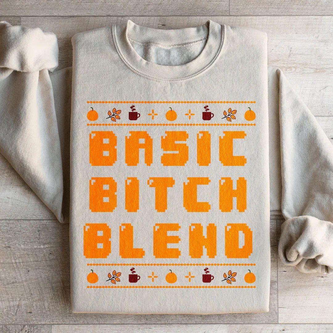 Basic B Blend Sweatshirt Sand / S Peachy Sunday T-Shirt