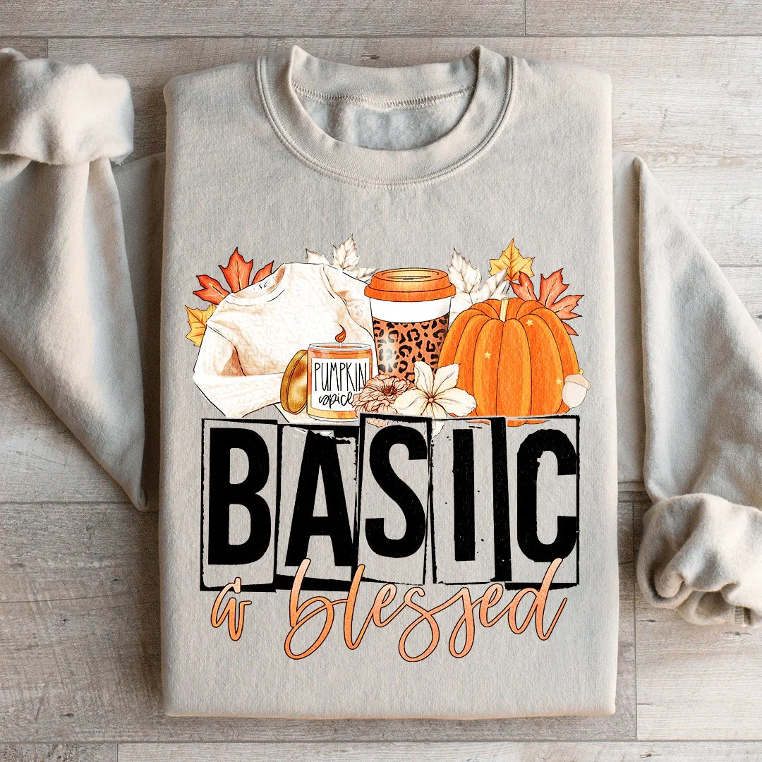 Basic & Blessed Sweatshirt Peachy Sunday T-Shirt