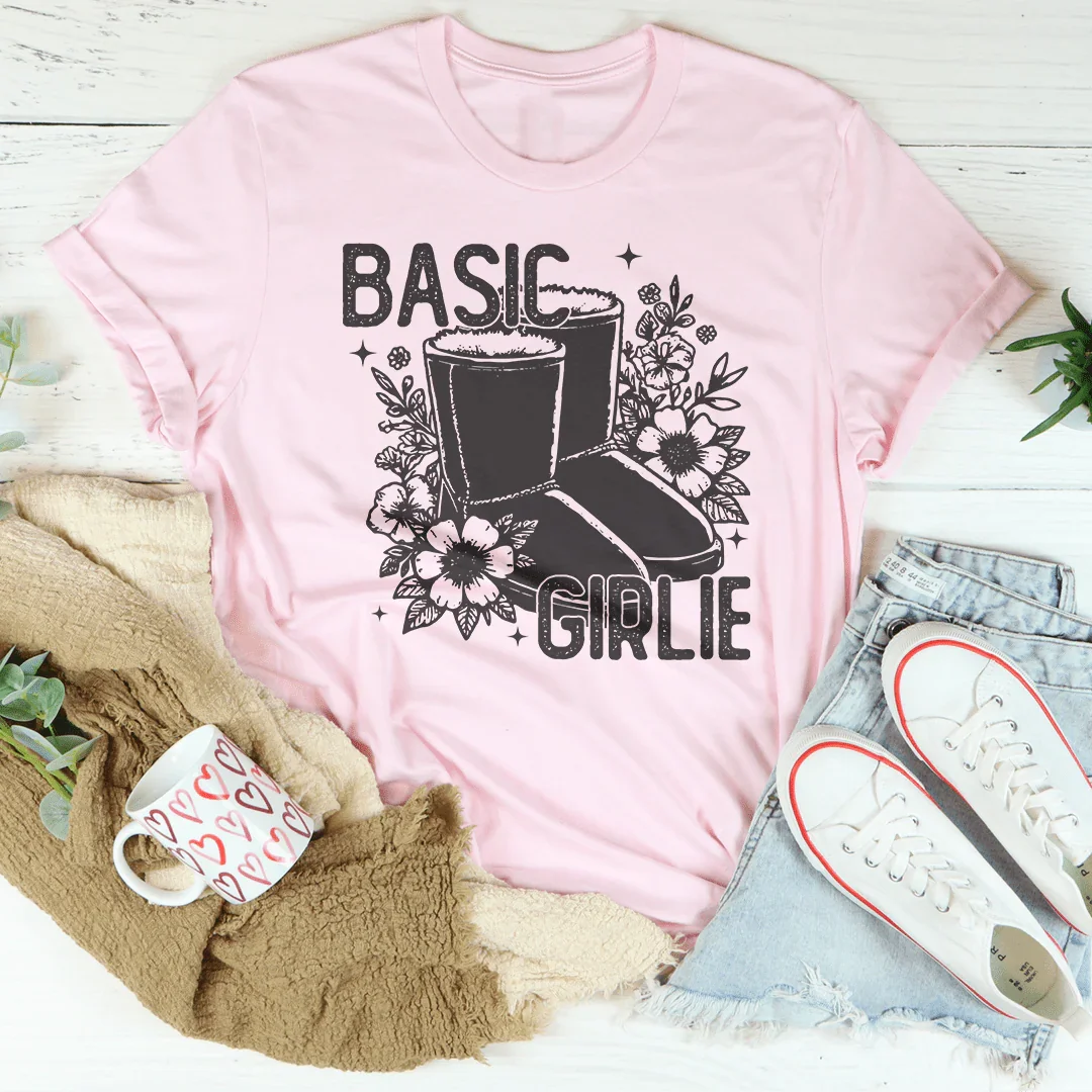 Basic Girlie Tee Pink / S Peachy Sunday T-Shirt