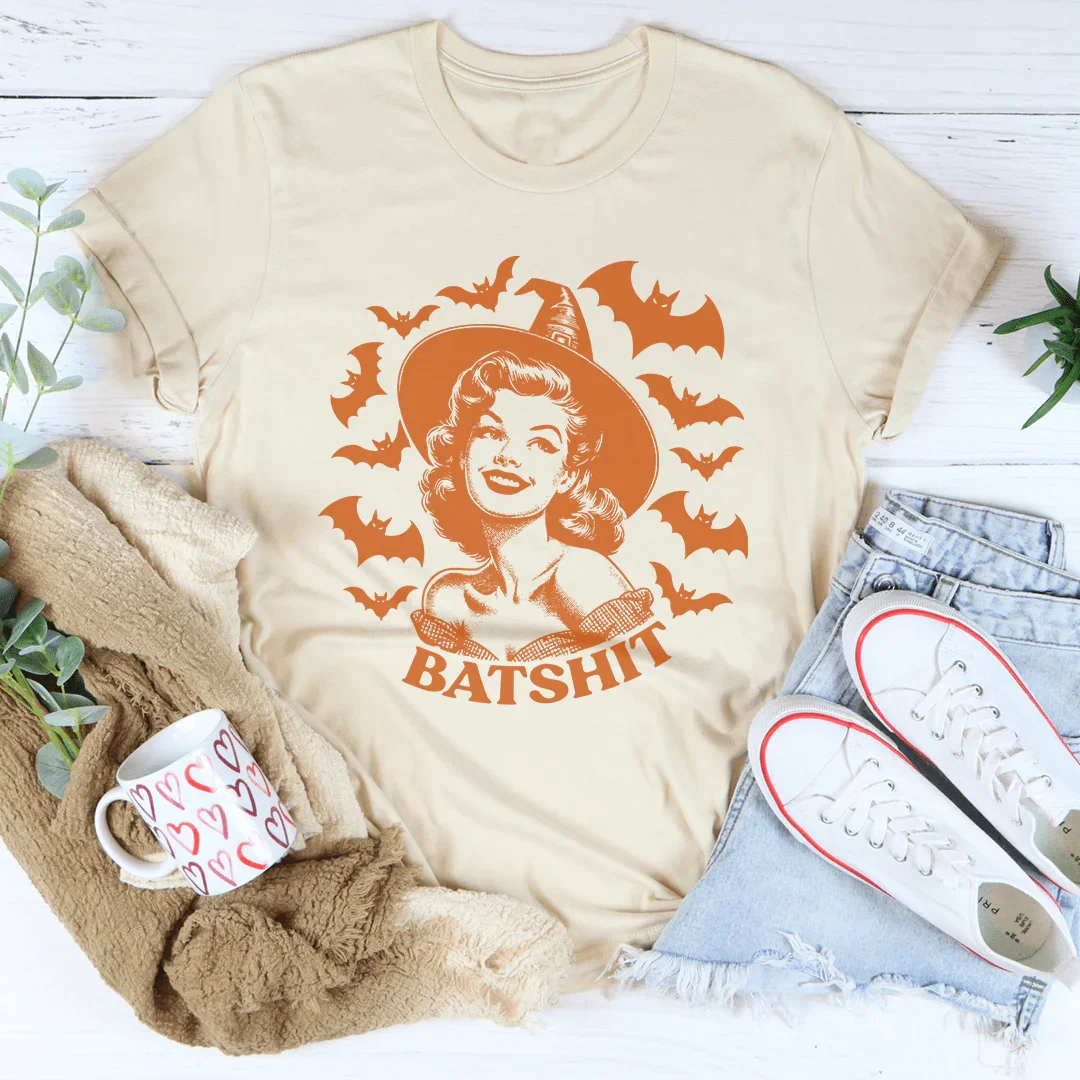 Batshit Tee Soft Cream / S Peachy Sunday T-Shirt