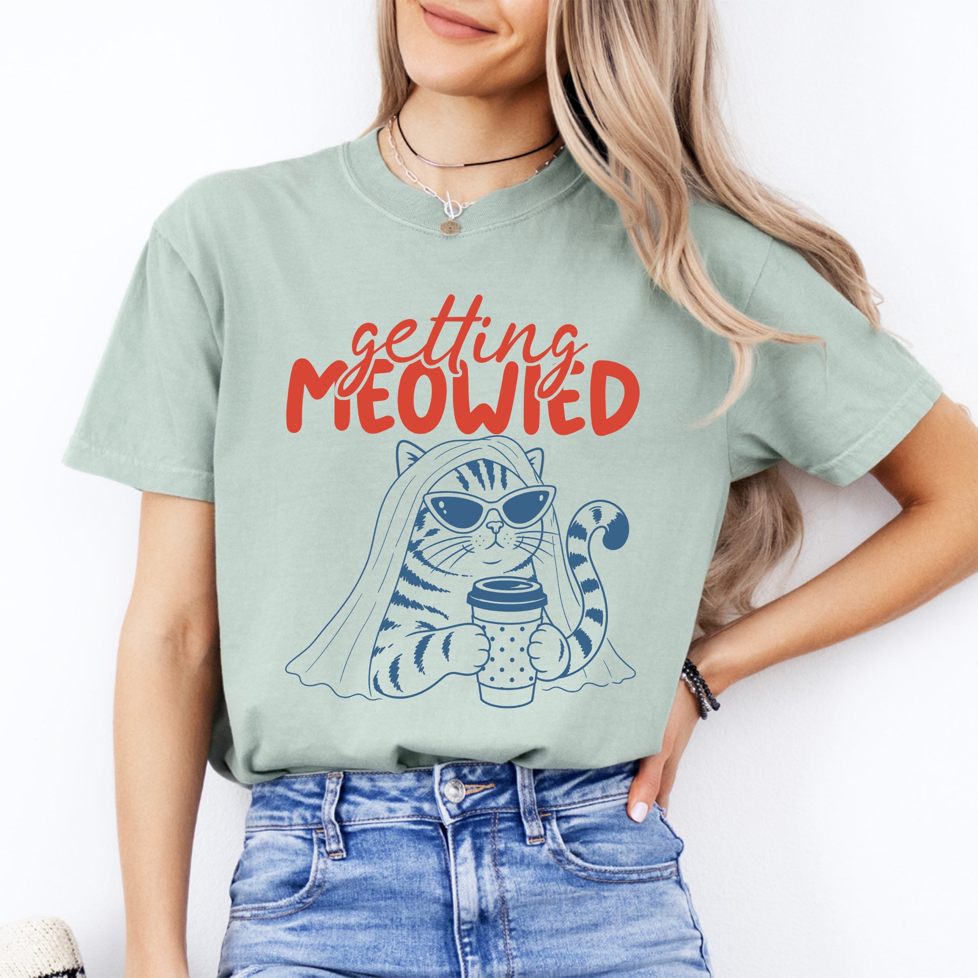 T-shirt « Getting Meowied »