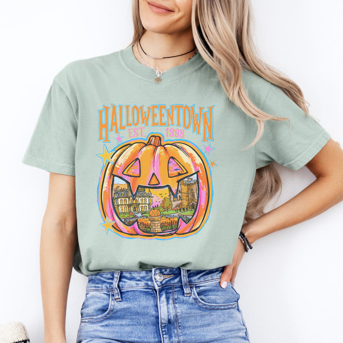 Halloweentown Town Pumpkin Tee
