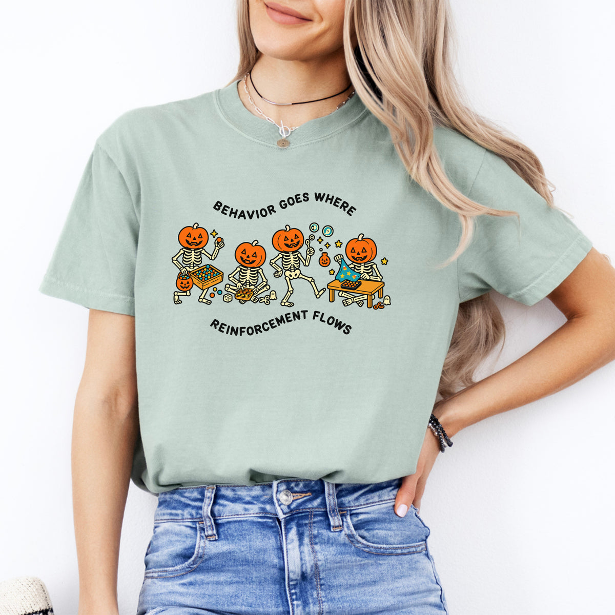 T-Shirt „Verhalten folgt der Verstärkung“