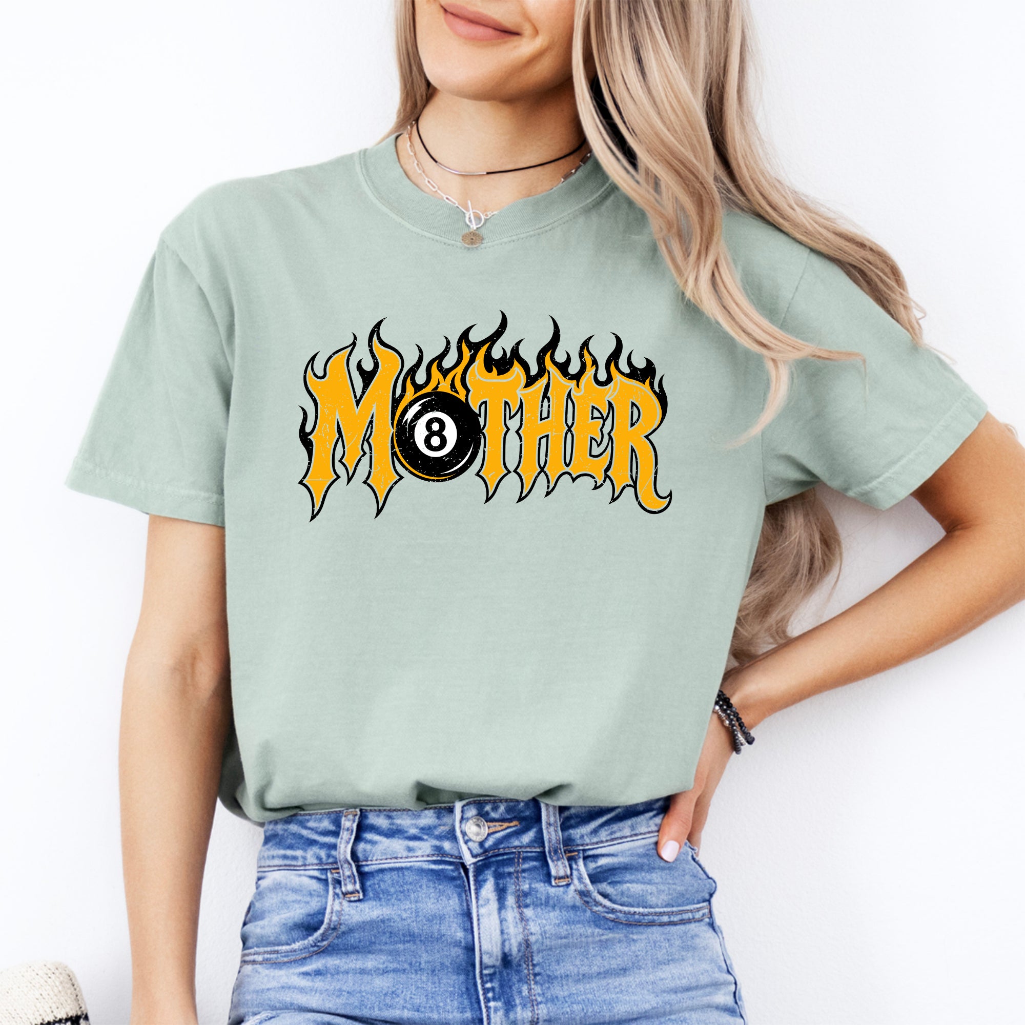 Trendy 8 Ball Mother Tee