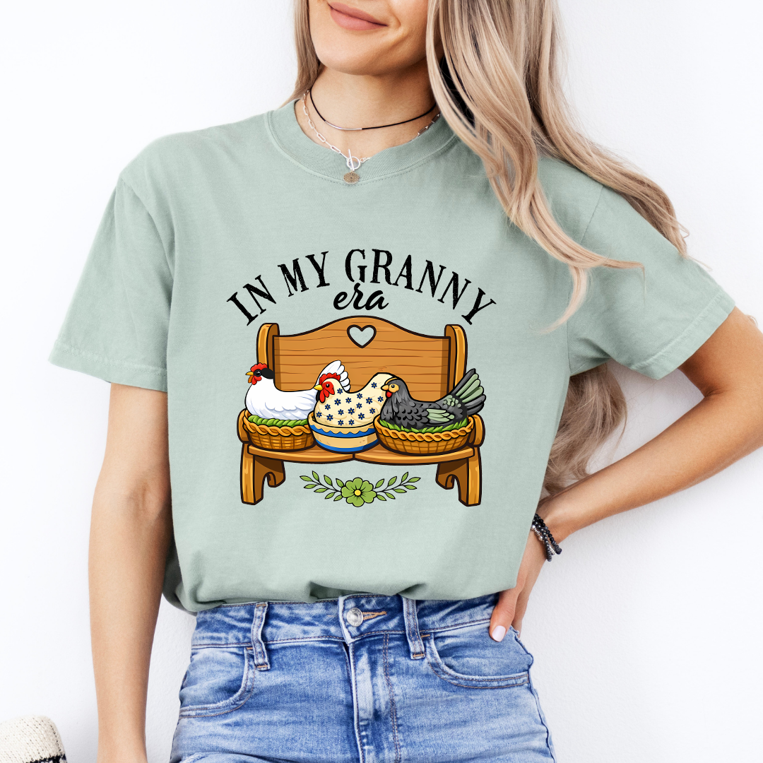 In My Granny Era Vintage Farmhouse Tee