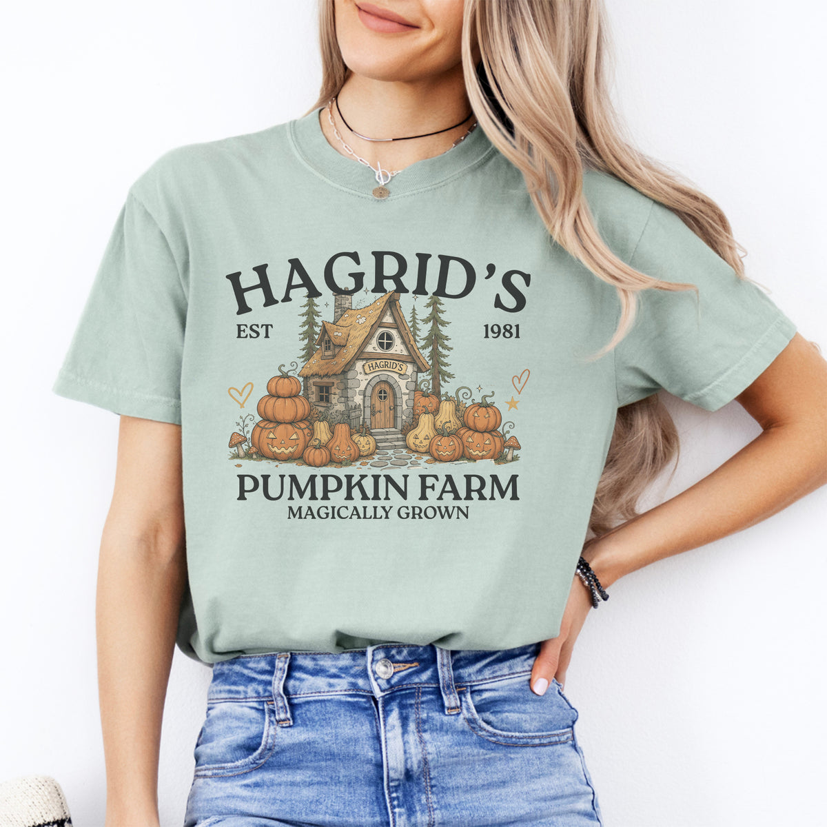 Camiseta de la granja de calabazas de Hagrid, fundada en 1981