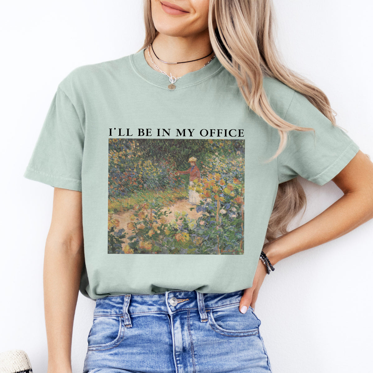 T-Shirt „I'll Be In My Office plant Lover“