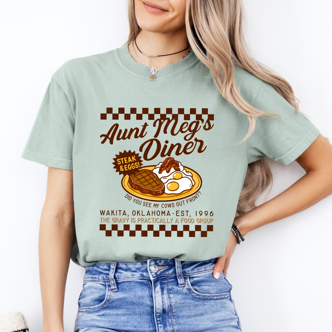 Aunt Meg's Diner Tee