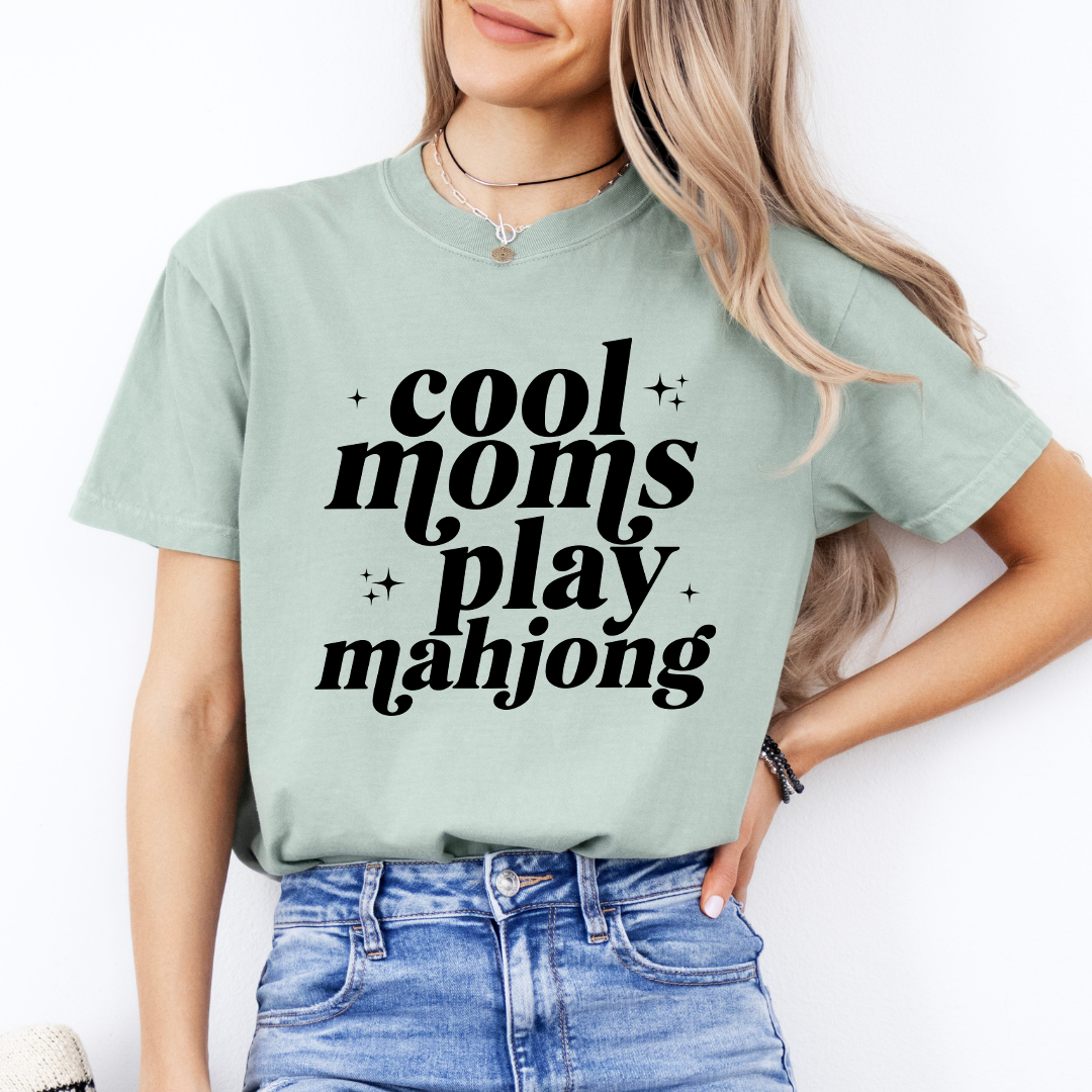 Cool Moms Play Mahjong Tee