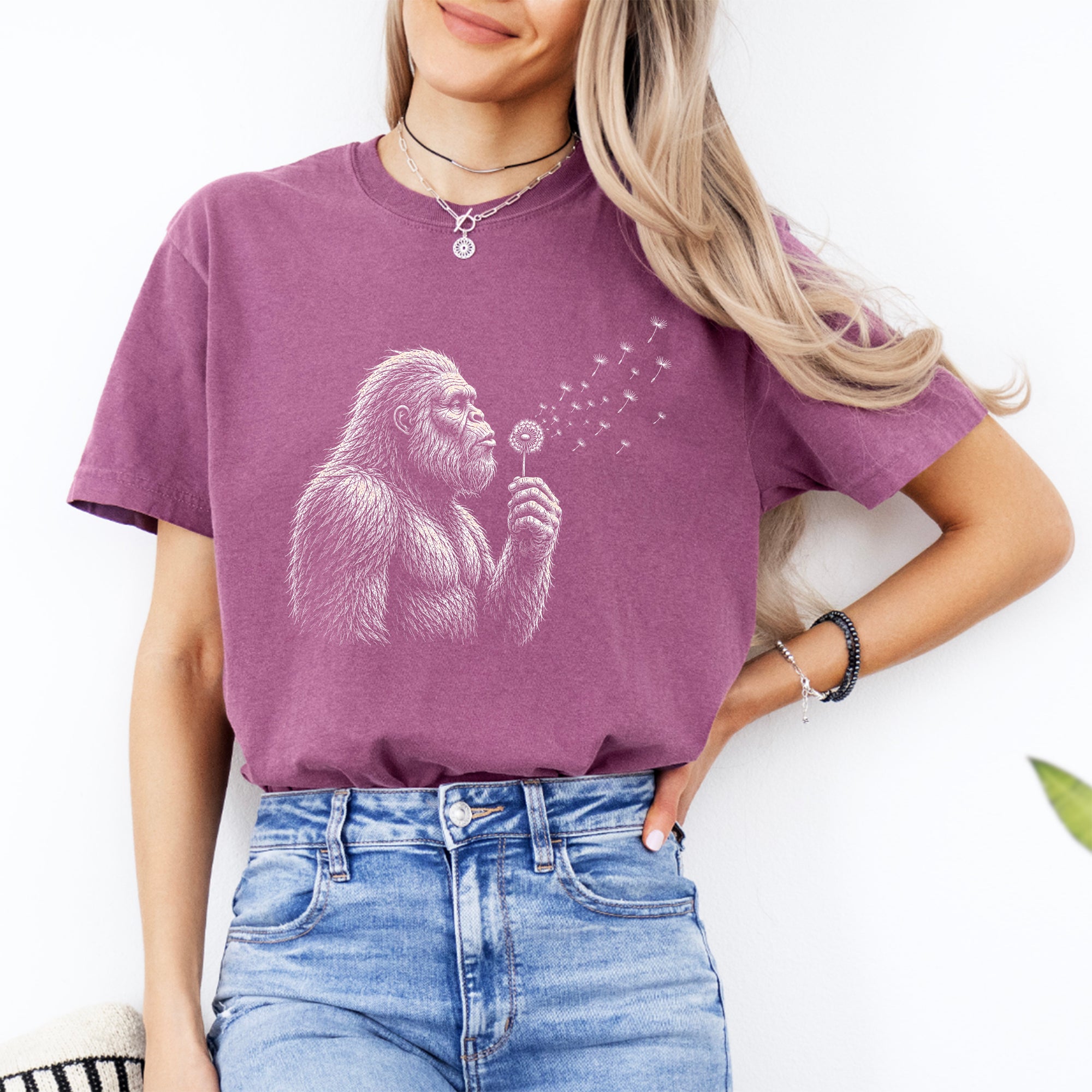 T-Shirt „Bigfoot lässt Wünsche fliegen“