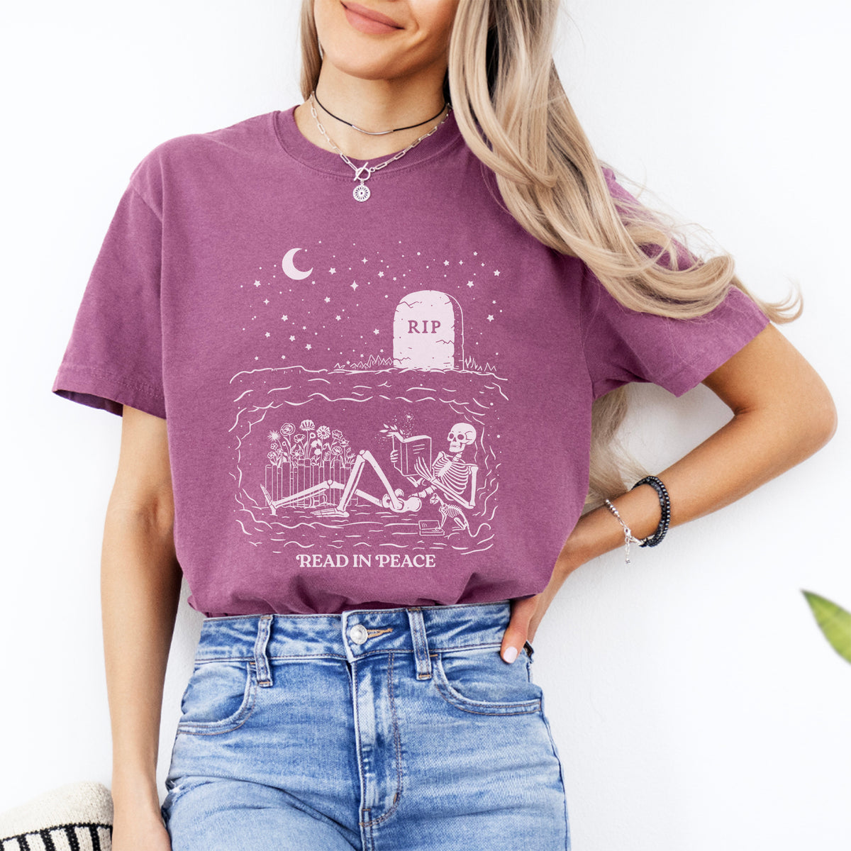 Read In Peace Bookish Tee