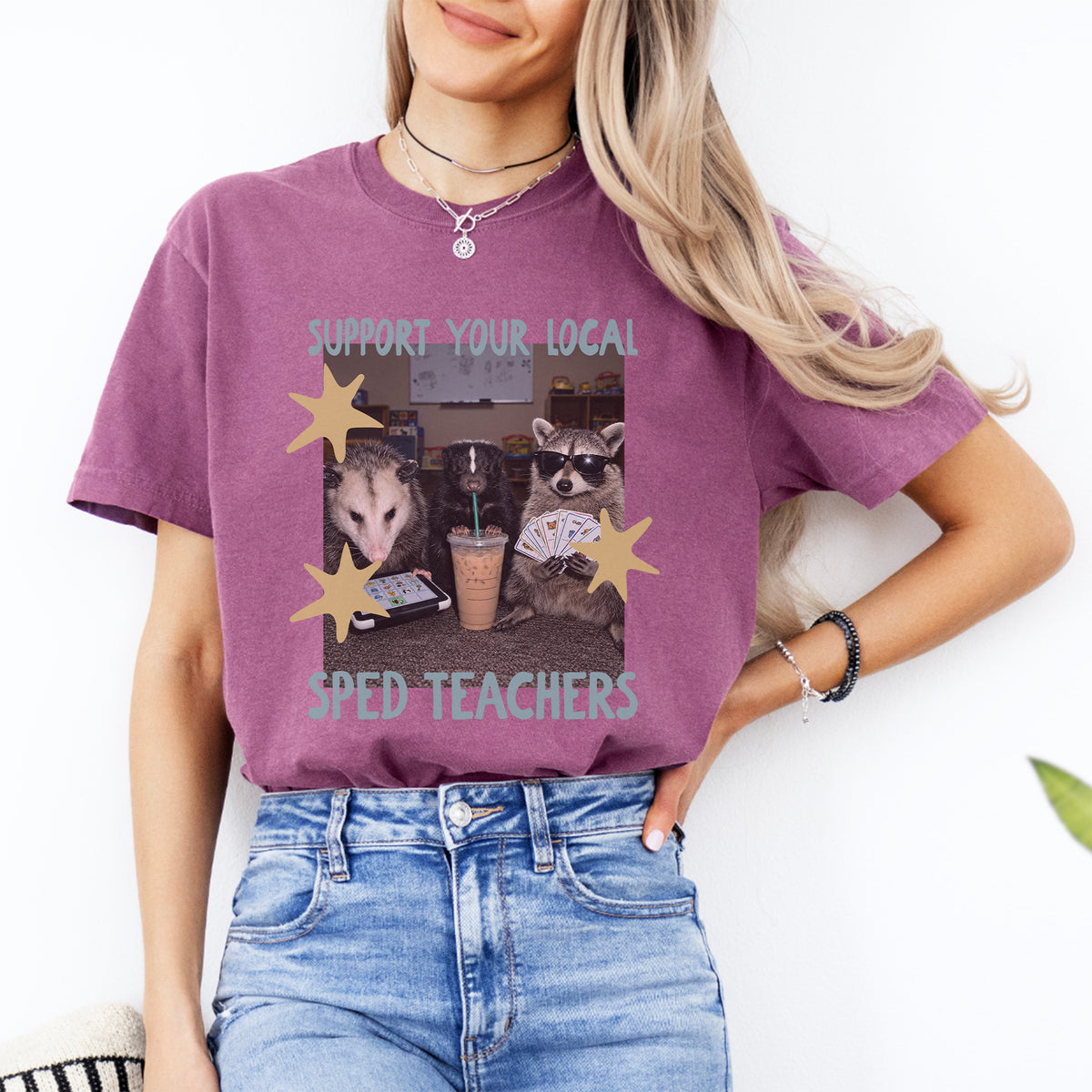 Support Your Local Sped Teachers Tee
