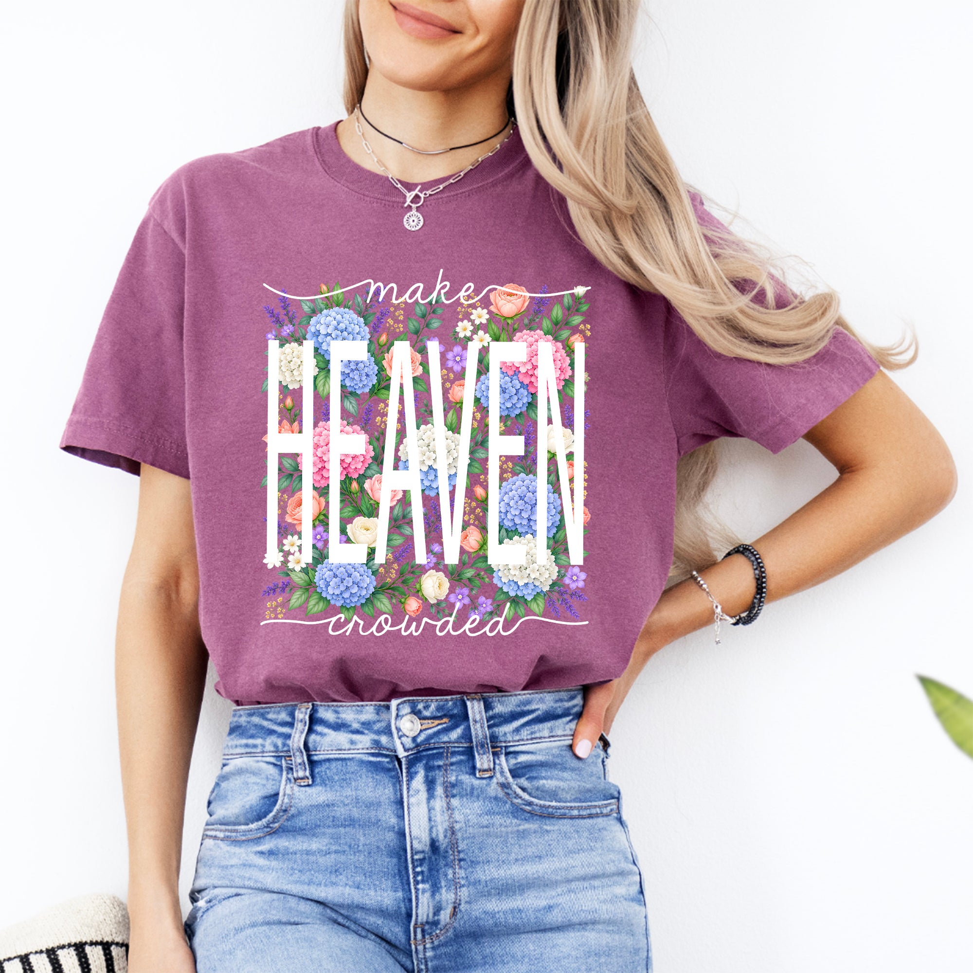 Camiseta «Haz que el cielo esté lleno»