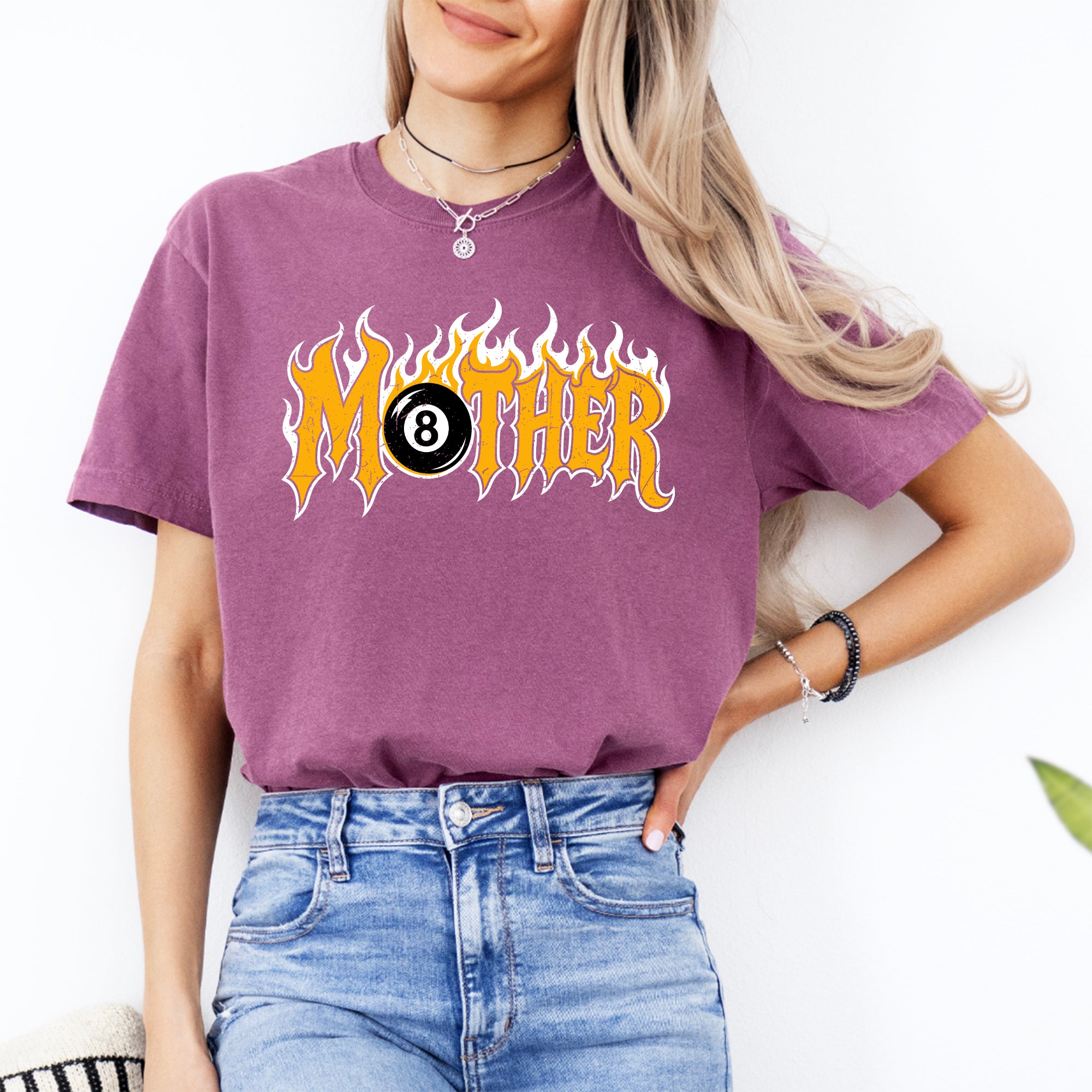 Trendy 8 Ball Mother Tee