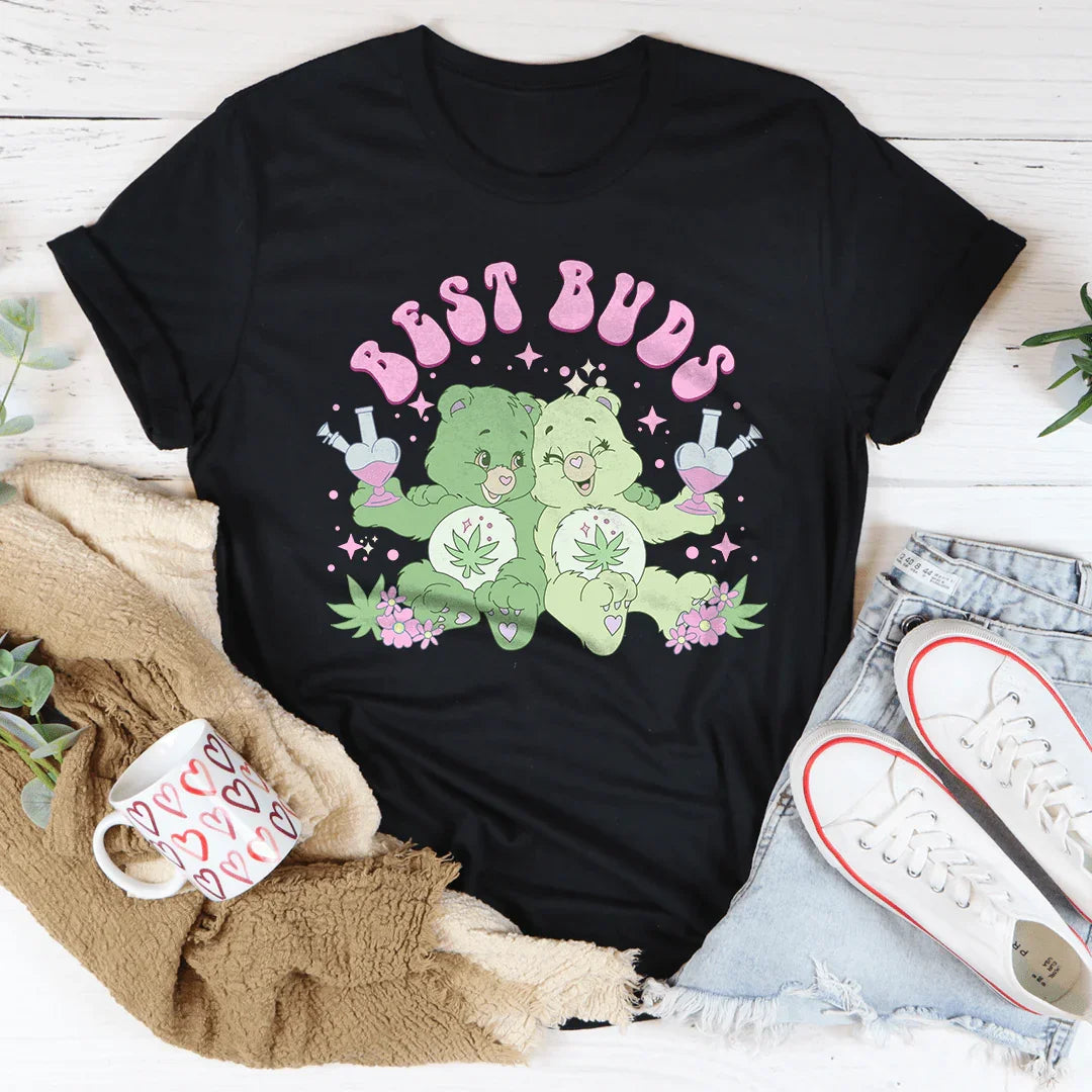 Best buds Tee Black Heather / S Peachy Sunday T-Shirt