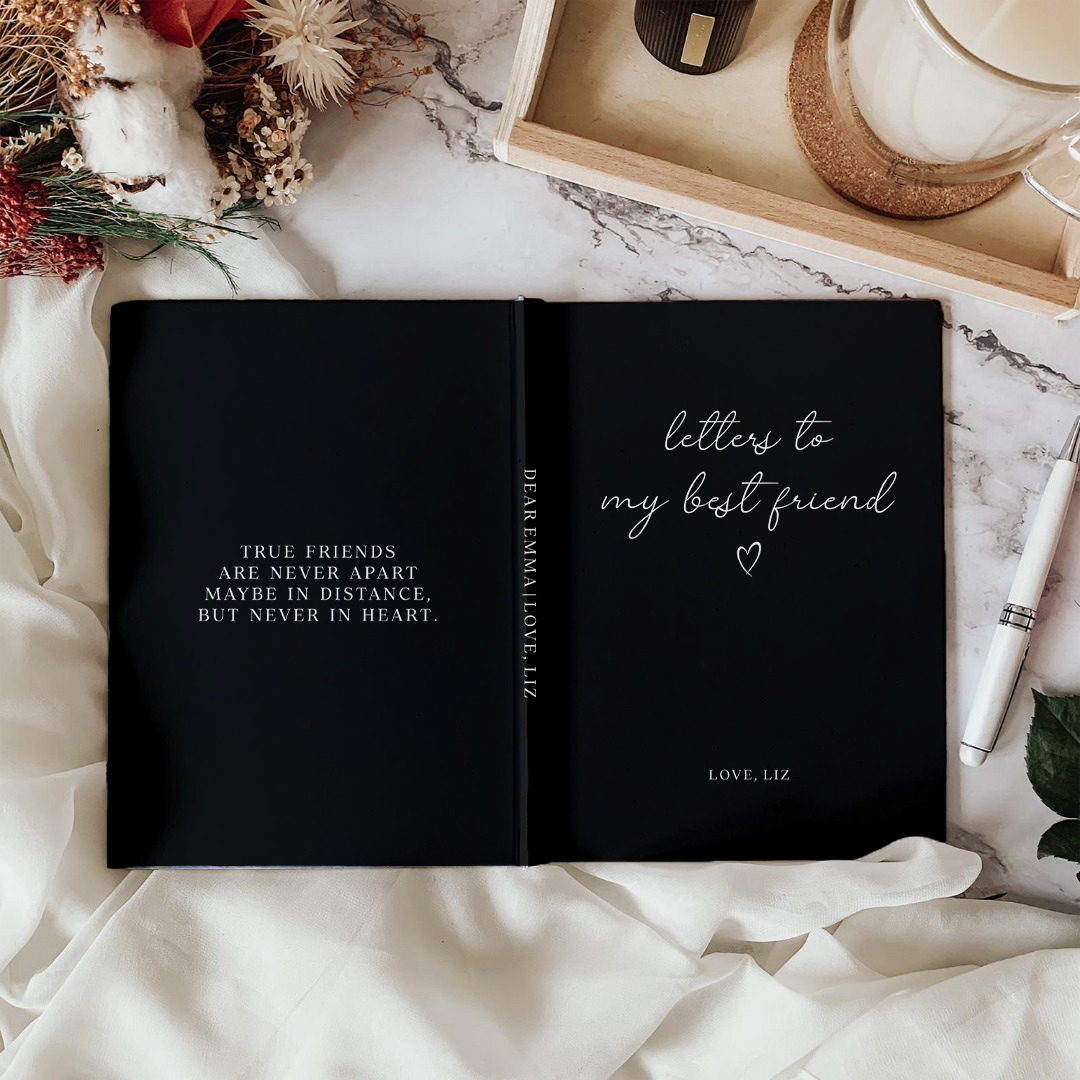 Personalized Letters To My Best Friend Journal