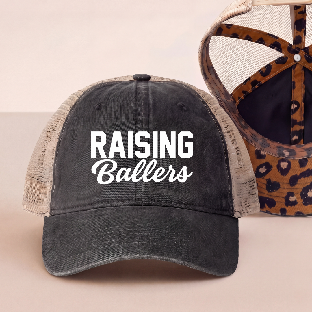 Raising Ballers Embroidered Trucker Hat