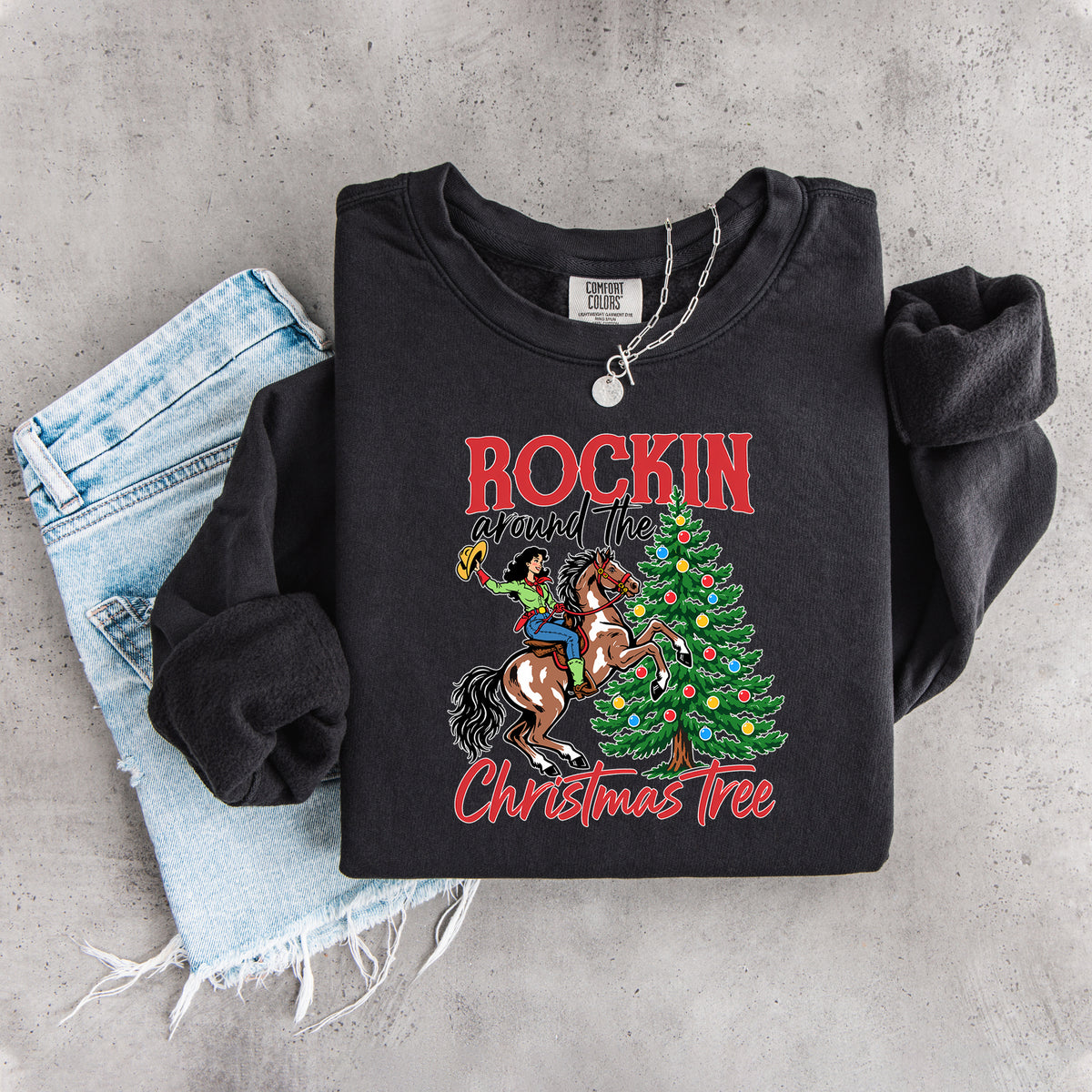 Rockin Around The Christmas Tree Sweatshirt