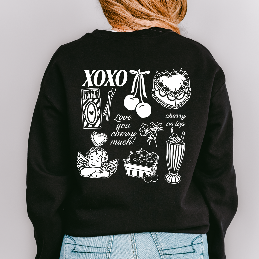 Love You Cherry Much Valentines Day Sweatshirt