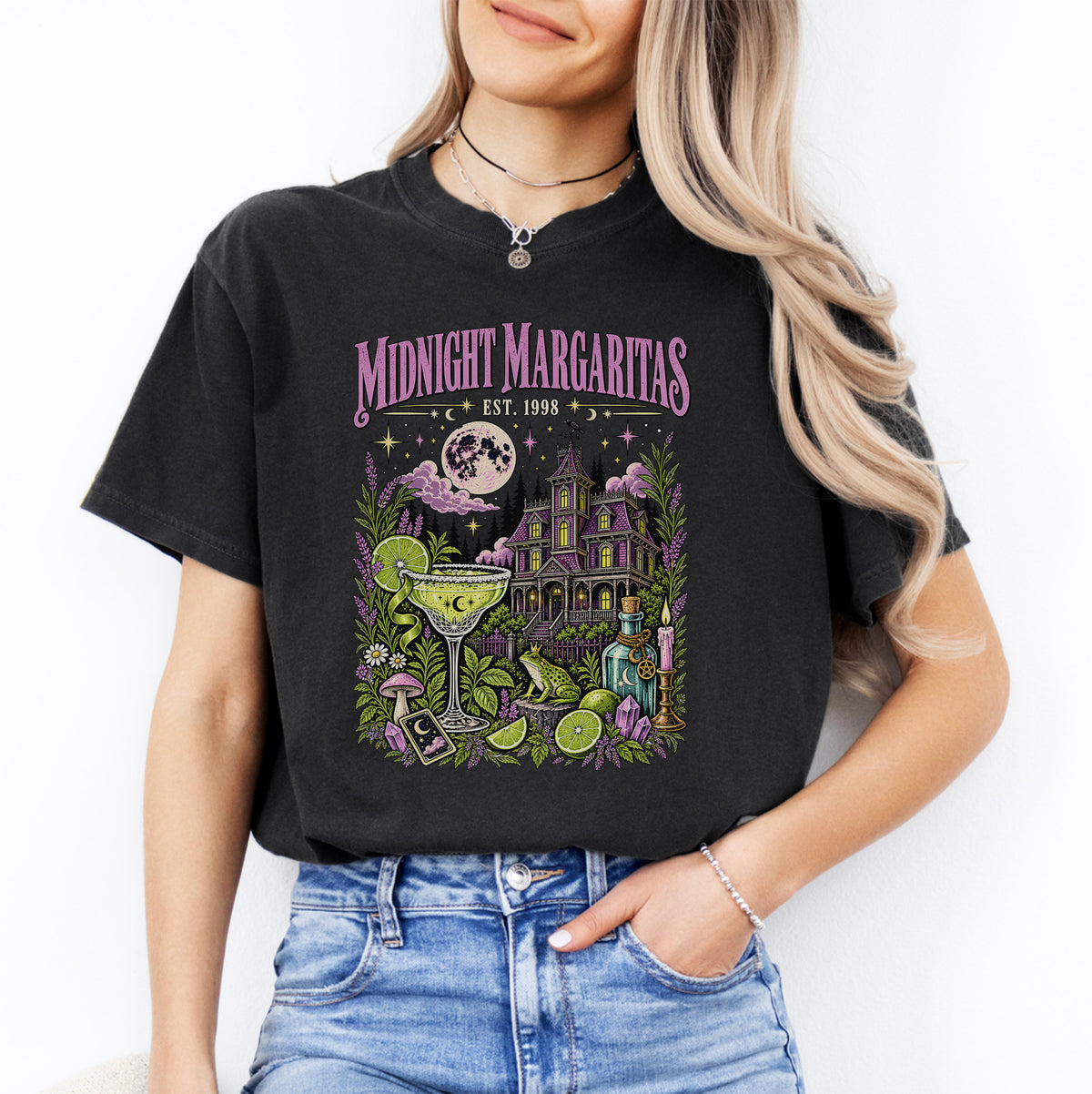 Mitternachts-Margaritas Est 1998 T-Shirt