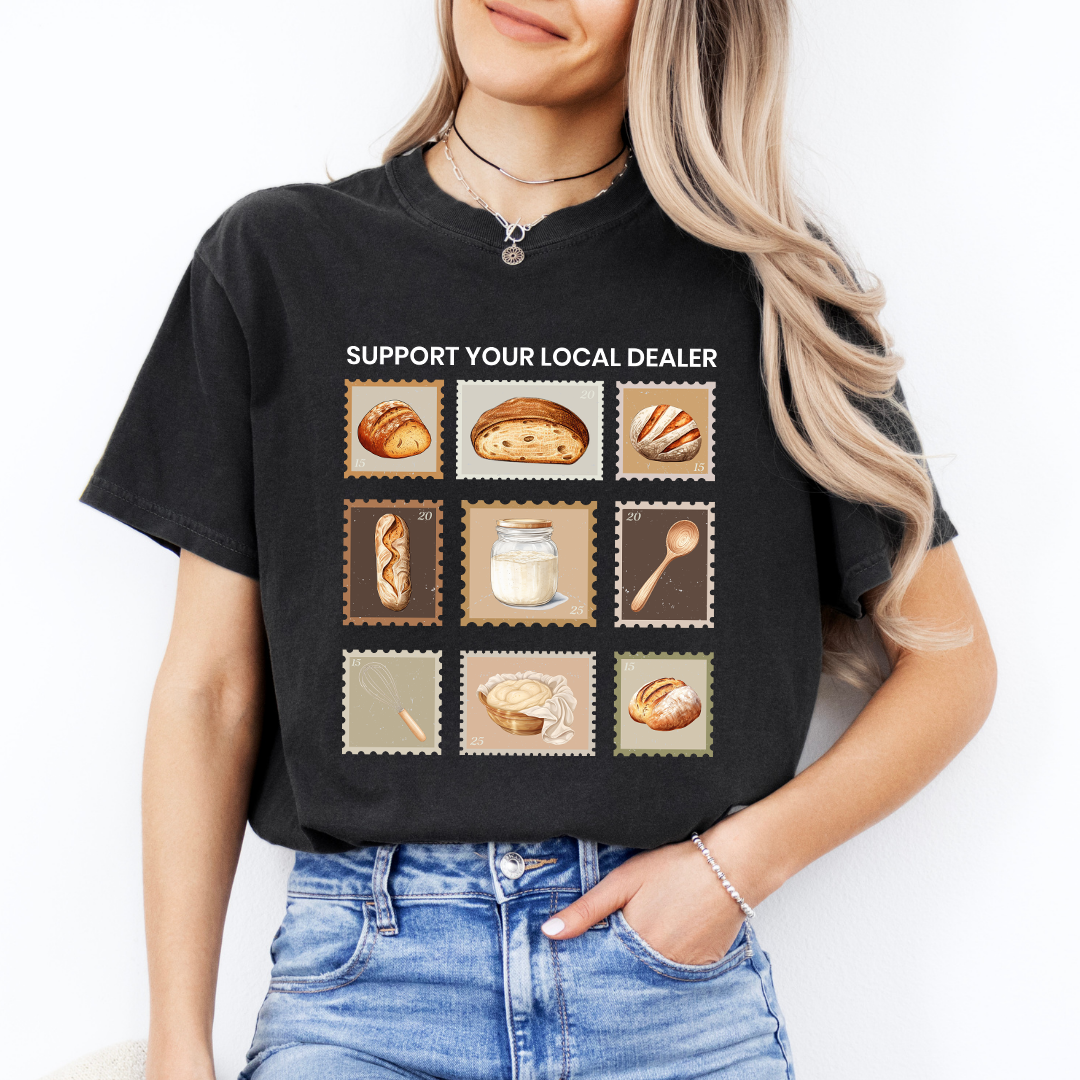 Support Your Locals Dealer Sourdough T-Shirt