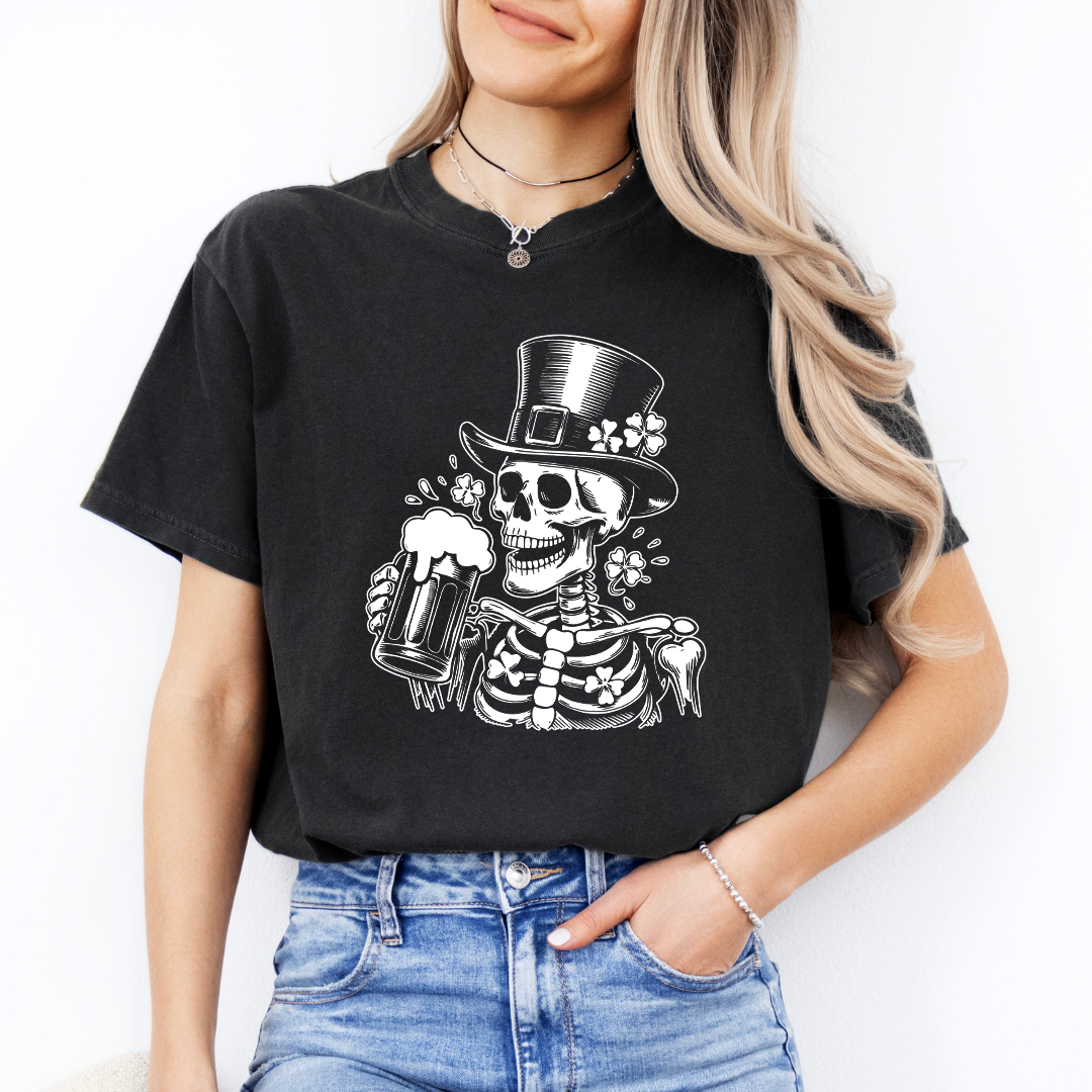 Shamrocked Skeleton Tee