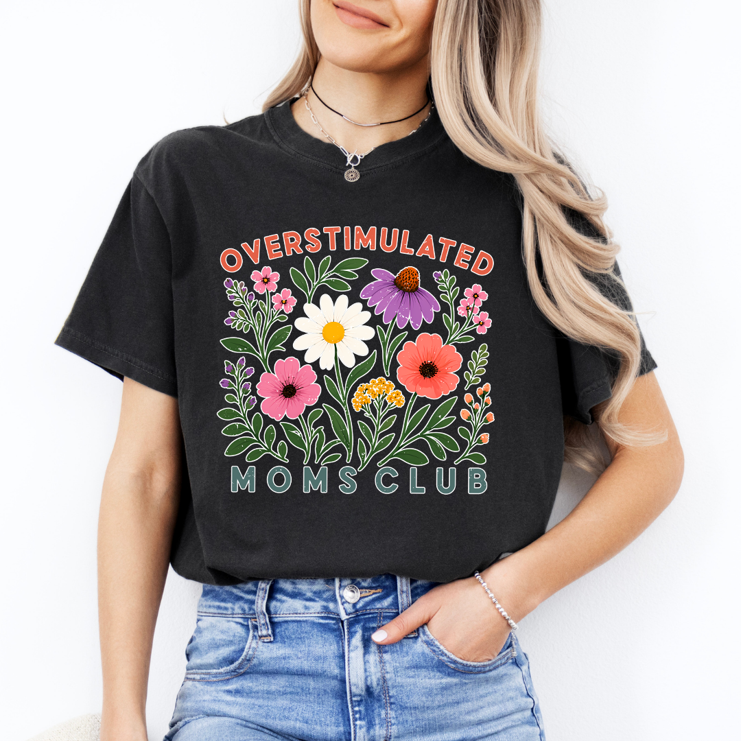 Camiseta del Club de Mamás Sobreestimuladas