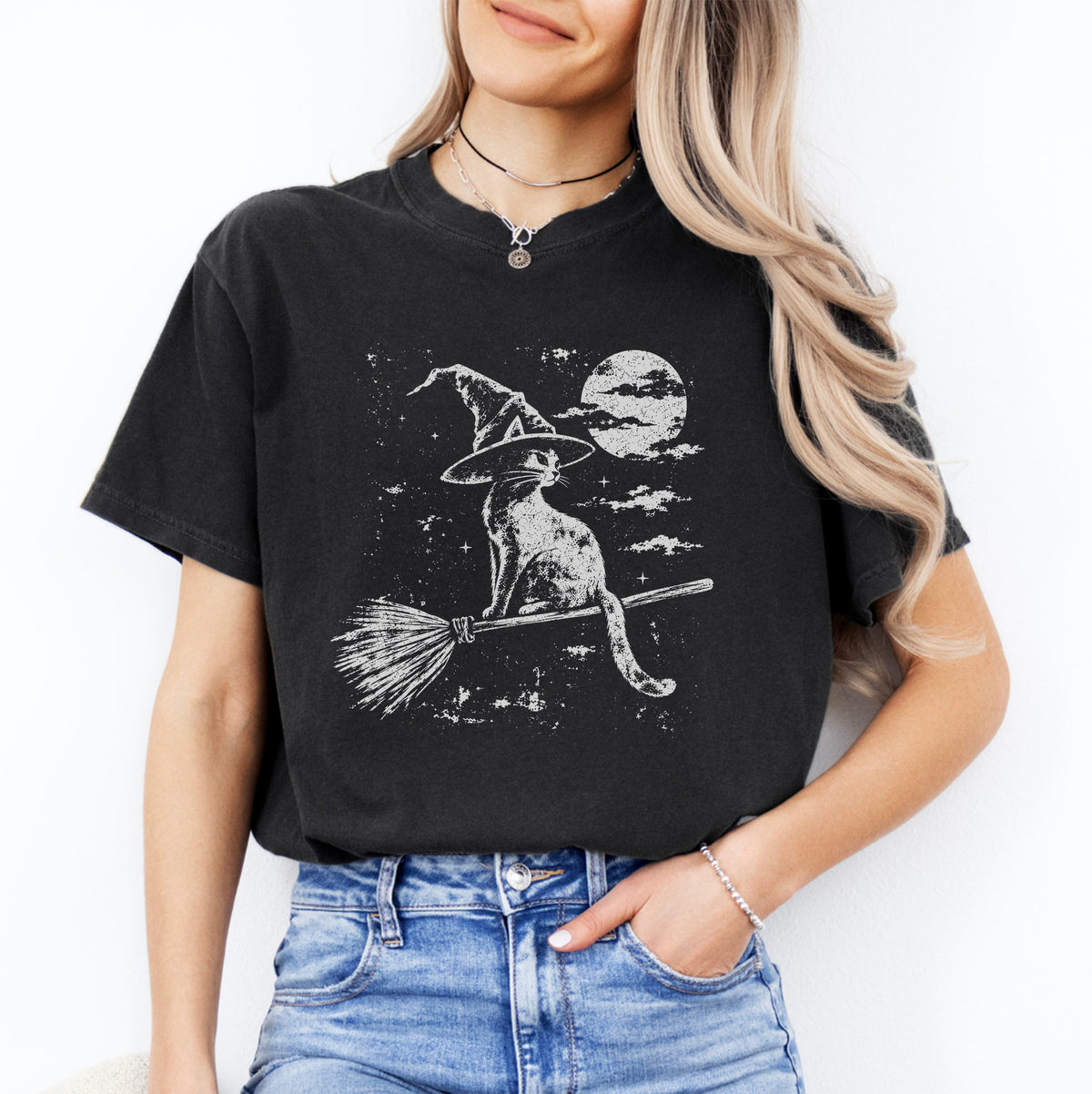 T-shirt Chat sorcier