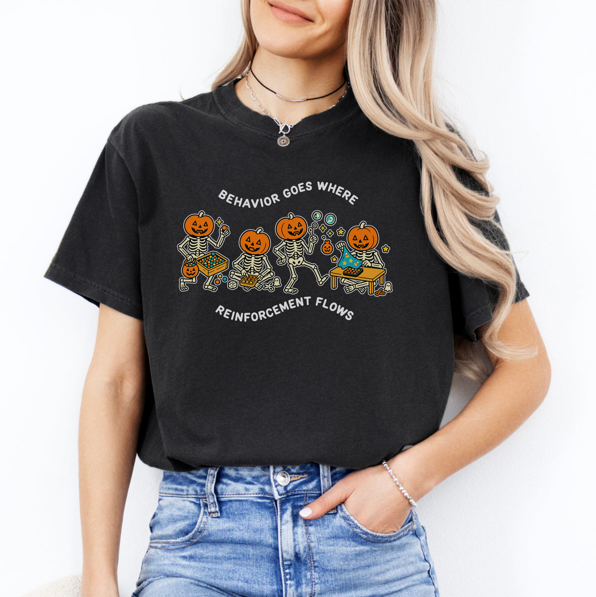 T-Shirt „Verhalten folgt der Verstärkung“