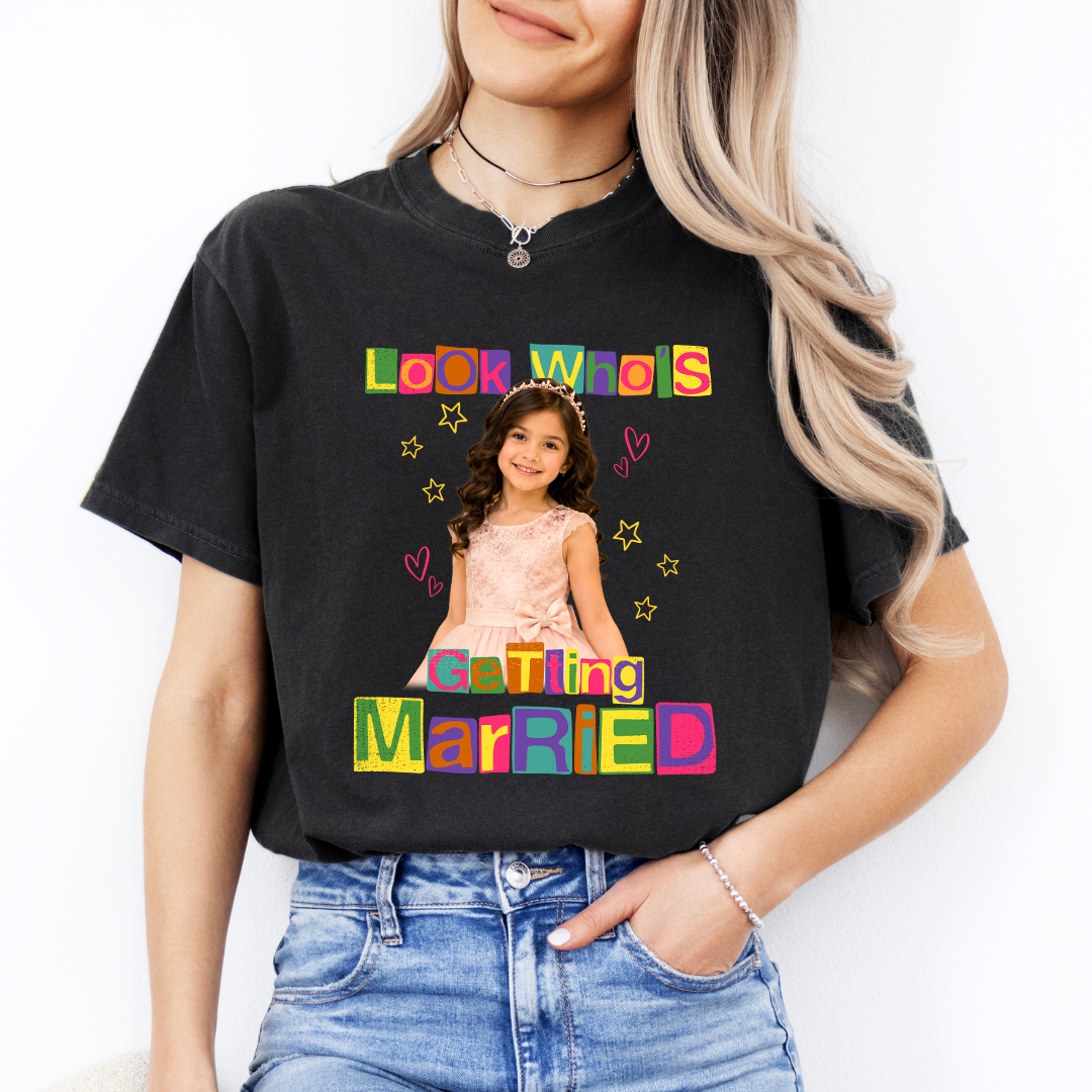 Personalised Getting Married Tee