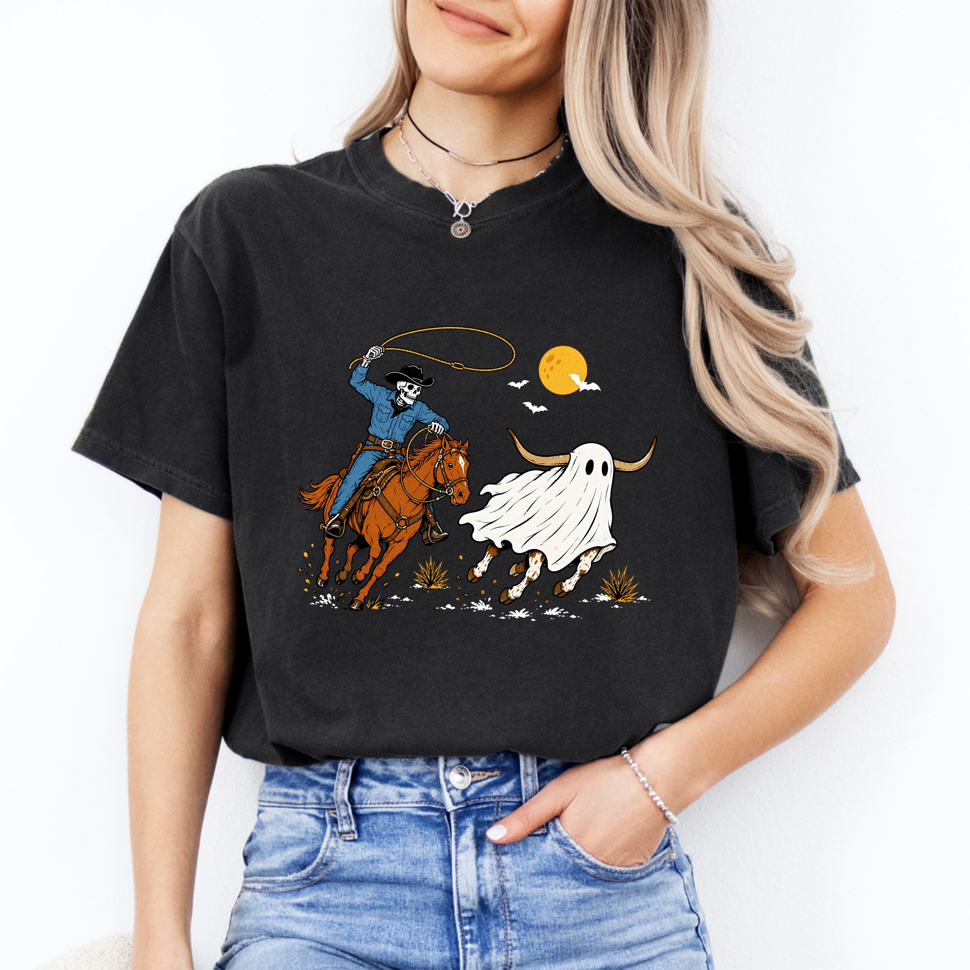 Halloween-Cowboy-T-Shirt