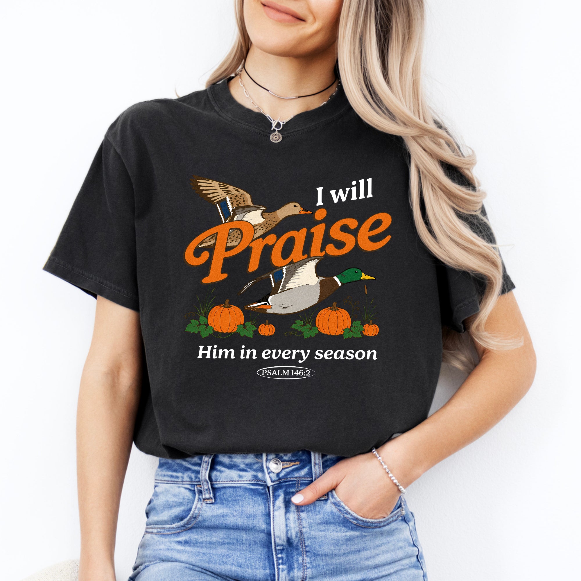 T-shirt « Je le louerai en toute saison »