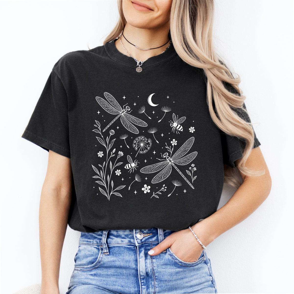 T-shirt nature libellule